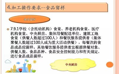 餐饮服务食品安全操作规范培训 集体用餐配送服务的安全管控要点